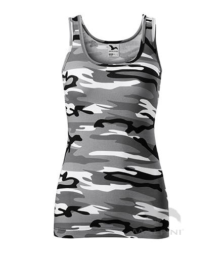 Dámské tílko Triumph camouflage gray, Adler 