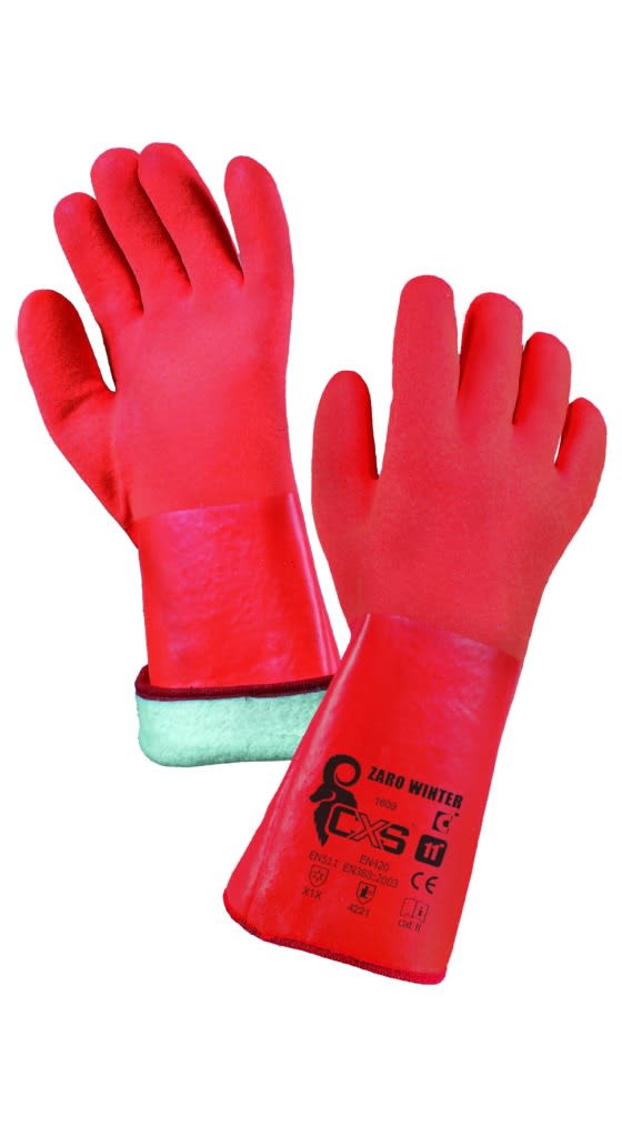 Máčené rukavice ZARO WINTER máčené v PVC Canis 