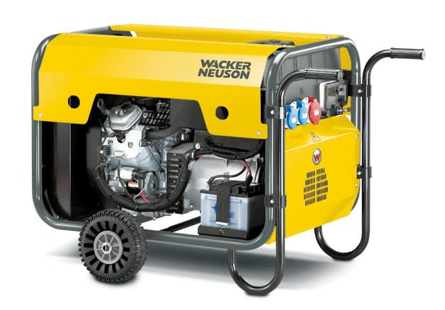 Generátor elektrického proudu Wacker GS 12 Ai, max. výkon 12kVa 165kg