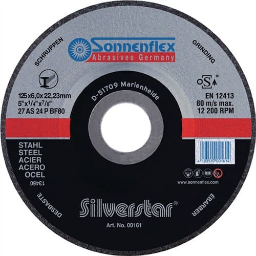 Řezný kotouč Silverstar Sonnenflex ocel průměr 115x1,0x22,23 mm AS60RBF