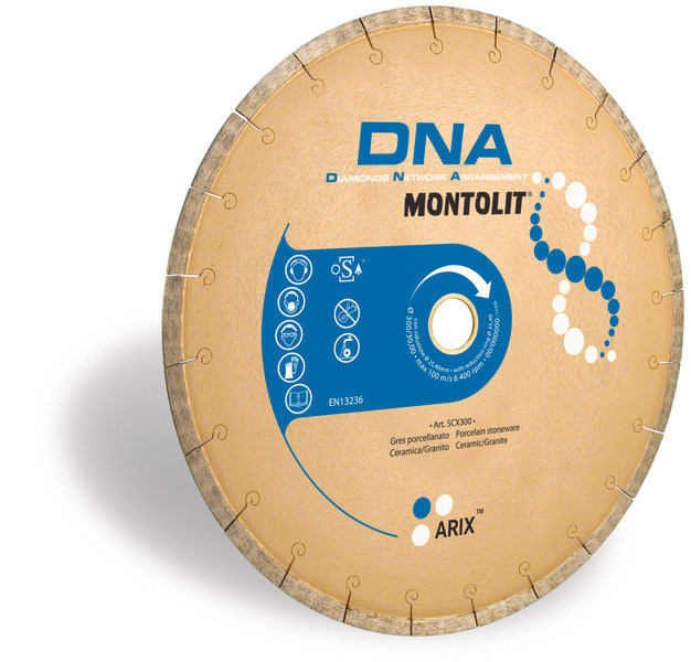 Diamantový kotouč DNA 250/30/25,4 mm Montolit